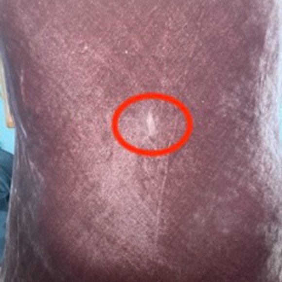 Hatch - THE VELVET RICKY SLIP DRESS in Burnt Umber - Picture 6 of 7